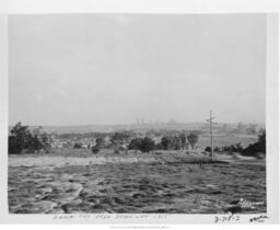 Distant Kansas City Skyline