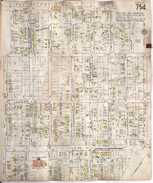 Sanborn Map, Kansas City, Vol. 6, 1917-1945, Page p754