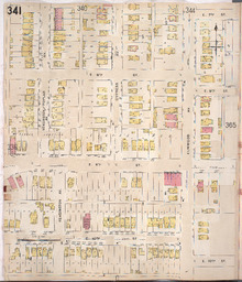 Sanborn Map, Kansas City, Vol. 3, 1896-1907, Page p341