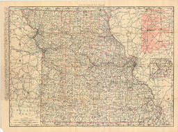 The Rand-McNally Vest Pocket Map of Missouri