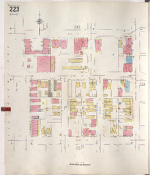 Sanborn Map, Kansas City, Vol. 2, 1940-1950, Page p223