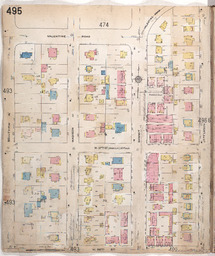 Sanborn Map, Kansas City, Vol. 4, 1909-1950, Page p495