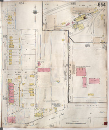 Sanborn Map, Kansas City, Vol. 5, 1909-1938, Page p654