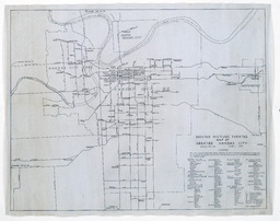 Moving Picture Theatre Map of Greater Kansas City