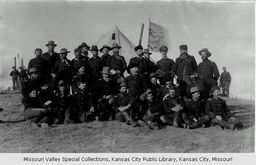 Wounded Knee, Group Portrait of Soldiers