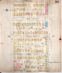 Sanborn Map, Kansas City, Vol. 3, 1909-1950, Page p386