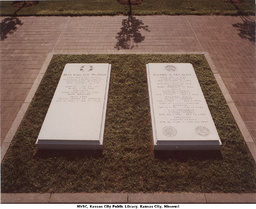 Harry S. and Bess Truman Grave Stones