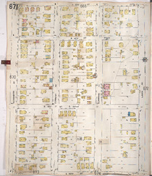 Sanborn Map, Kansas City, Vol. 5, 1909-1938, Page p671