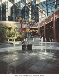 Central Courtyard of United Missouri Bank Corporate Headquarters