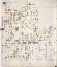 Sanborn Map, Kansas City, Vol. 5, 1940-1941, Page p1209