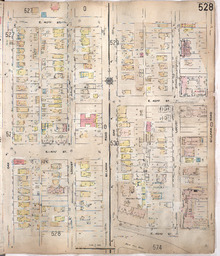 Sanborn Map, Kansas City, Vol. 4, 1909-1950, Page p528