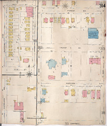 Sanborn Map, Kansas City, Vol. 3, 1896-1907, Page p314