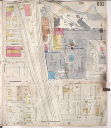 Sanborn Map, Kansas City, Vol. 5, 1909-1938, Page p692