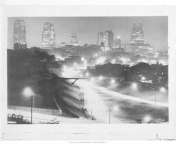 Kansas City Skyline At Night