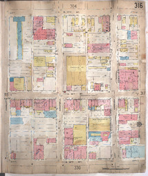 Sanborn Map, Kansas City, Vol. 3, 1909-1950, Page p316