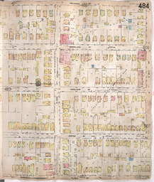 Sanborn Map, Kansas City, Vol. 4, 1909-1950, Page p484