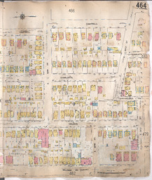 Sanborn Map, Kansas City, Vol. 4, 1909-1950, Page p464