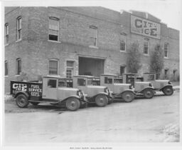 Delivery Trucks, City Ice Company