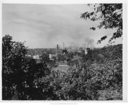 Distant Kansas City Skyline