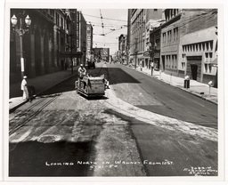 Looking North on Walnut from 10th