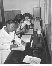 African American Student Lab Technicians