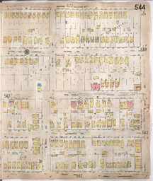 Sanborn Map, Kansas City, Vol. 4, 1909-1950, Page p544