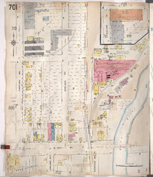 Sanborn Map, Kansas City, Vol. 5, 1909-1938, Page p701