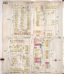 Sanborn Map, Kansas City, Vol. 5, 1909-1938, Page p645