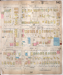 Sanborn Map, Kansas City, Vol. 4, 1909-1950, Page p542