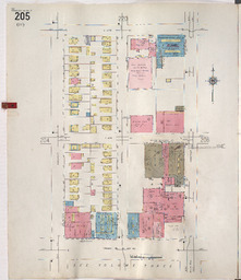 Sanborn Map, Kansas City, Vol. 2, 1940-1950, Page p205