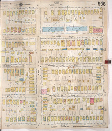 Sanborn Map, Kansas City, Vol. 4, 1909-1957, Page p536