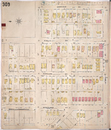 Sanborn Map, Kansas City, Vol. 3, 1896-1907, Page p309