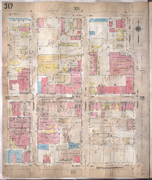 Sanborn Map, Kansas City, Vol. 3, 1909-1950, Page p317