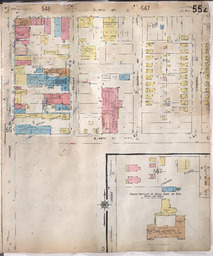 Sanborn Map, Kansas City, Vol. 4, 1909-1950, Page p552