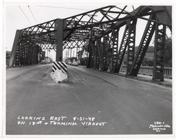 Looking East on 18th and Terminal Viaduct