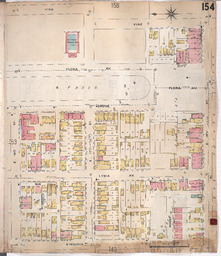 Sanborn Map, Kansas City, Vol. 2, 1896-1907, Page p154