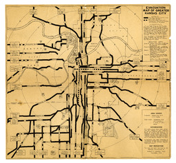 Evacuation Map of Greater Kansas City