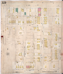 Sanborn Map, Kansas City, Vol. 3, 1896-1907, Page p329