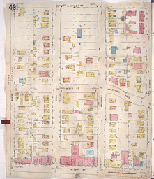 Sanborn Map, Kansas City, Vol. 4, 1909-1957, Page p491