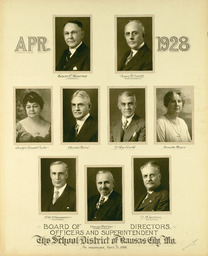 Board of Directors, Officers, and Superintendent, The School District of Kansas City, Mo.