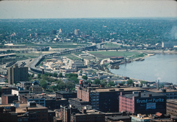 Intercity Viaduct and Kansas City, Kansas, from City Hall