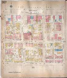 Sanborn Map, Kansas City, Vol. 3, 1909-1950, Page p307