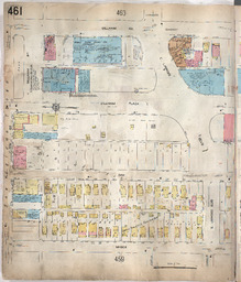 Sanborn Map, Kansas City, Vol. 4, 1909-1950, Page p461