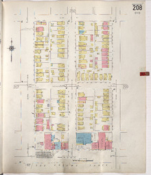 Sanborn Map, Kansas City, Vol. 2, 1940-1950, Page p208