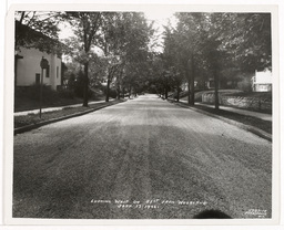 Looking West on 51st from Woodland