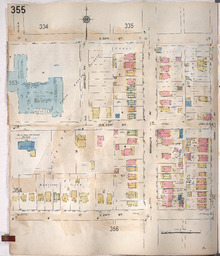 Sanborn Map, Kansas City, Vol. 3, 1909-1957, Page p355