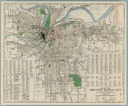 Map of Greater Kansas City