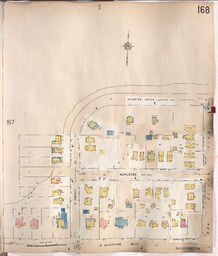 Sanborn Map, Kansas City, Vol. 2, 1909-1937, Page p168