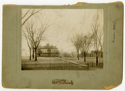 Bingham-Waggoner Estate - Log Cabin Used by George Caleb Bingham