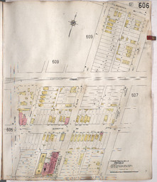 Sanborn Map, Kansas City, Vol. 5, 1909-1938, Page p606